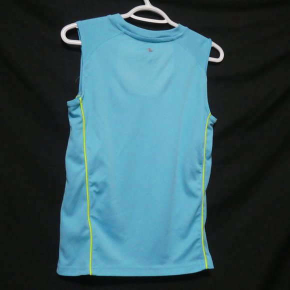 ATHLETIC WORKS | large, 14 | Light Blue Tank Top | 100% Polyester | Mesh Sides - Picture 2 of 15